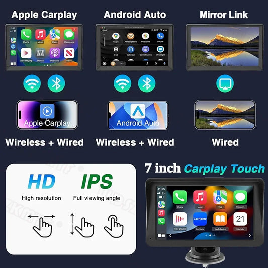 DriveSmart™ – 10.26” Universeel Draadloos CarPlay & Android Auto Systeem