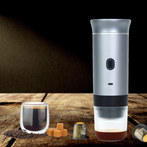 BrewMaster™ 3-in-1 | Draagbare Espressomachine voor Koffie