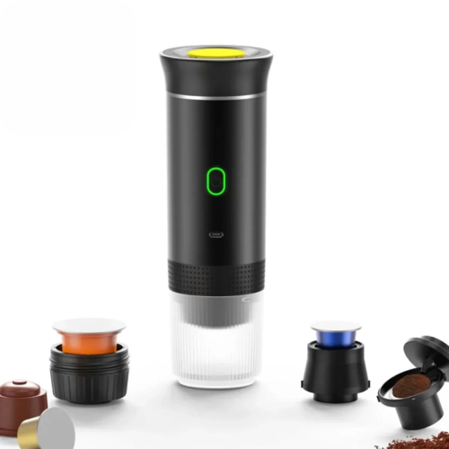 BrewMaster™ 3-in-1 | Draagbare Espressomachine voor Koffie