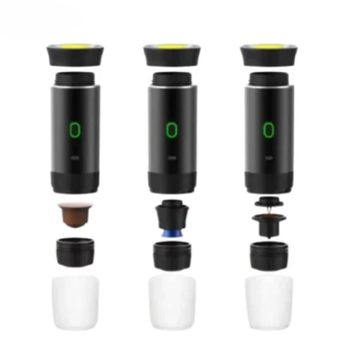 BrewMaster™ 3-in-1 | Draagbare Espressomachine voor Koffie