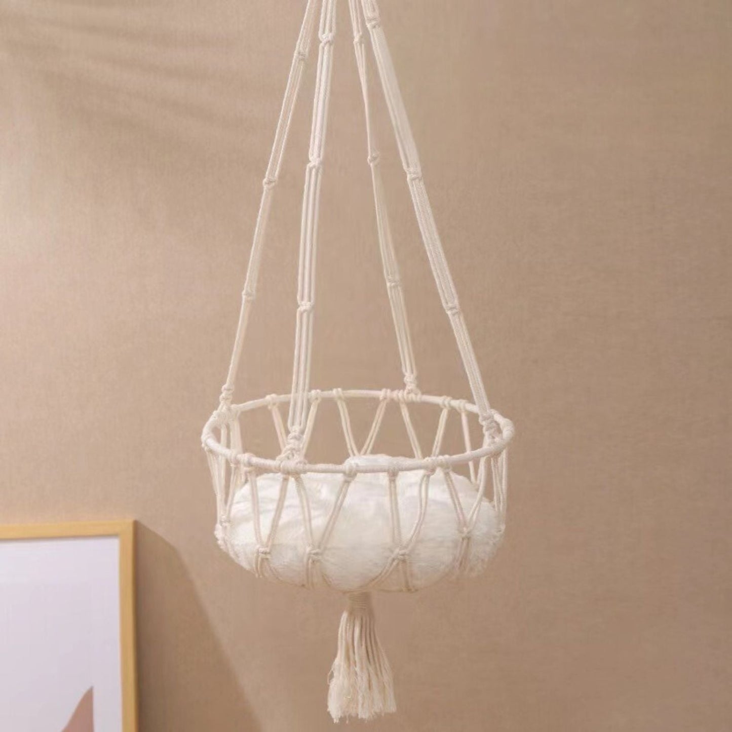Katten Hangmand Touw | Comfortabele Katoenen Schommel