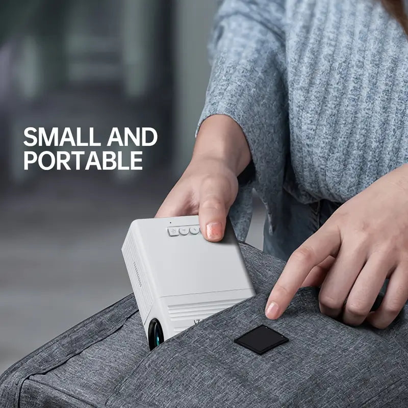 mini thuisbioscoop projector - USB & smartphone compatibel